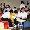 福岡県立宗像高校の見学会